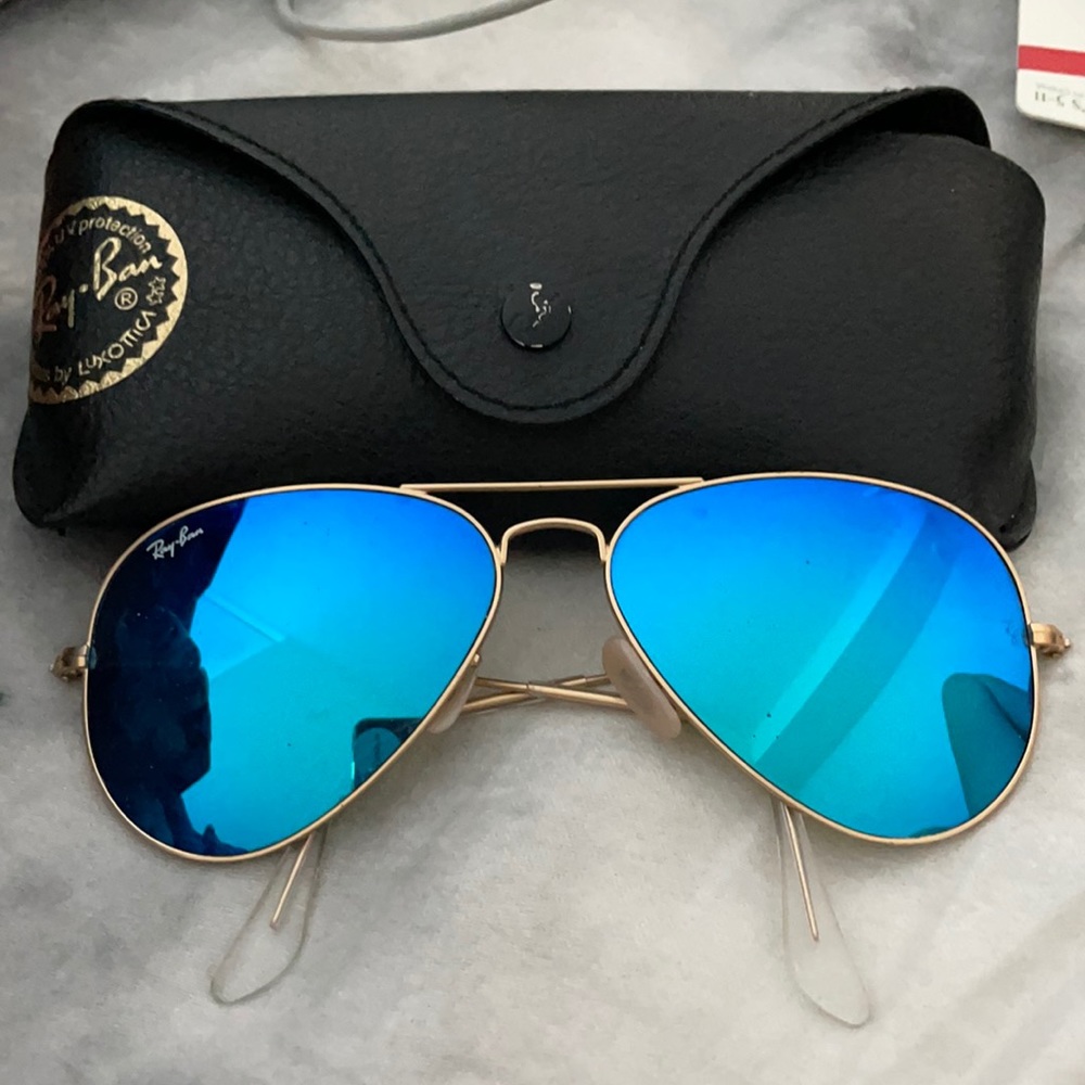 UNISEX RAY-BAN AVIATOR FLASH LENSES